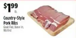 Pioneer Supermarkets Country-Style Pork Ribs offer