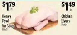 Pioneer Supermarkets Heavy Fowl for Soup offer