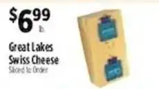 Pioneer Supermarkets Great Lakes Swiss Cheese offer