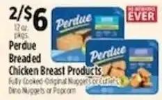 Pioneer Supermarkets Perdue breaded chicken breast products offer