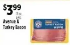 Pioneer Supermarkets Avenue A Turkey Bacon offer