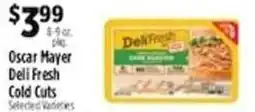 Pioneer Supermarkets Oscar Mayer Deli Fresh Cold Cuts offer