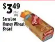 Pioneer Supermarkets Sara Lee Honey Wheat Bread offer