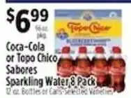 Pioneer Supermarkets Coca-Cola or Topo Chico Sabor Sparkling Water offer
