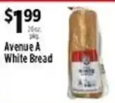 Pioneer Supermarkets Avenue A White Bread offer