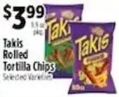 Pioneer Supermarkets Takis Rolled Tortilla Chips offer
