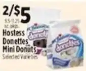 Pioneer Supermarkets Hostess Donettes Mini Donuts offer