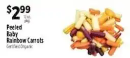 Pioneer Supermarkets Peeled Baby Rainbow Carrots offer