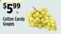 Pioneer Supermarkets Cotton Candy Grapes offer