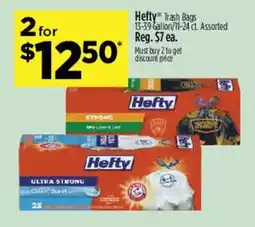 Dollar General Hefty Trash Bags offer
