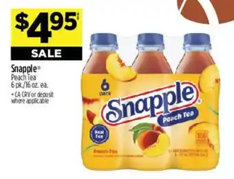 Snapple Peach Tea