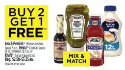 Dollar General Lea & Perrins Worcestershire Sauce, Heinz Cocktail Sauce or Kraft Tartar Sauce offer