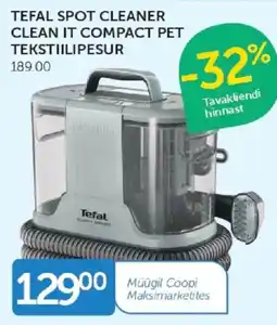 Walgreens Tefal spot cleaner clean it compact pet offer