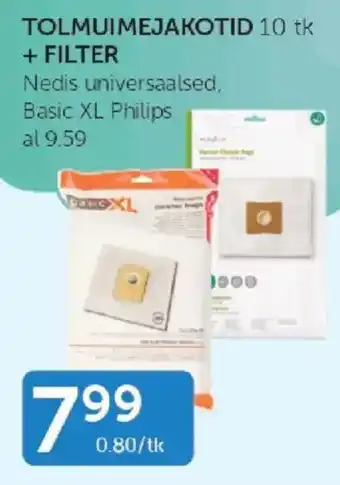 Basic XL Philips Tolmuimejakotid