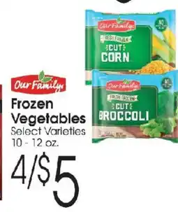 Family Fare Frozen Vegetables offer