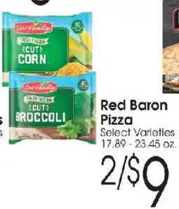 Family Fare Red Baron Pizza offer