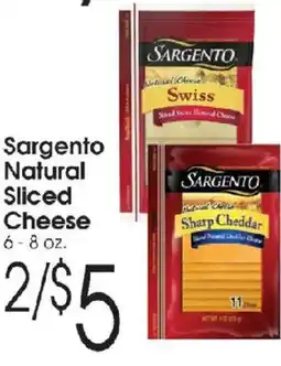 Family Fare Sargento Natural Sliced Cheese offer