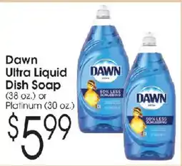 Family Fare Dawn ultra liquid dish soap offer