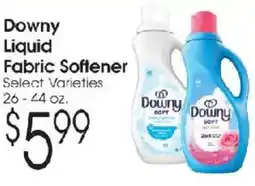 Family Fare Downy liquid fabric softener offer