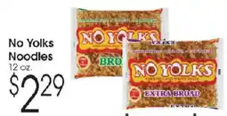 Family Fare No Yolks Noodles offer