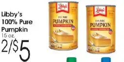 Family Fare Libby's pure pumpkin offer