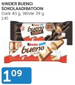 Walgreens Kinder bueno dark and white offer