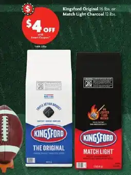 Family Dollar Kingsford Original or Match Light Charcoal offer