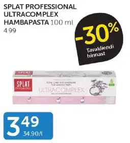 Walgreens Splat professional ultracomplex hambapasta offer