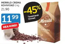 Walgreens Merrild Crema offer