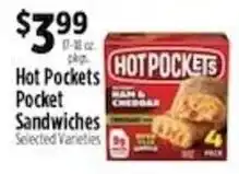 Pioneer Supermarkets Hot Pockets Pocket Sandwiches offer