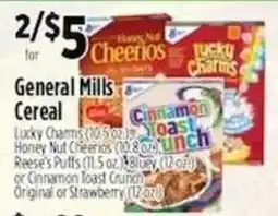 Pioneer Supermarkets General Mills Cereal offer