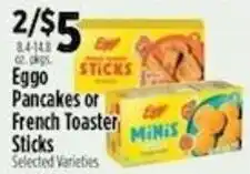 Pioneer Supermarkets Eggo Pancakes or French Toaster Sticks offer