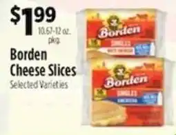 Pioneer Supermarkets Borden Cheese Slices offer