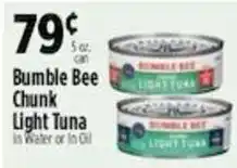 Pioneer Supermarkets Bumble Bee Chunk Light Tuna offer