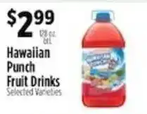 Pioneer Supermarkets Hawaiian Punch Fruit Drinks offer
