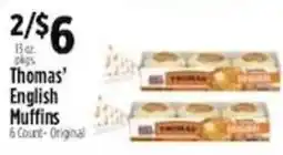 Pioneer Supermarkets Thomas' English Muffins Original offer