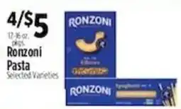 Pioneer Supermarkets Ronzoni pasta offer