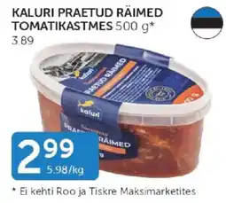 Walgreens Kaluri pre-tomato paste offer