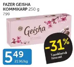 Walgreens Fazer Geisha offer