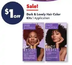 Family Dollar Dark & Lovely Hair Color Kits offer