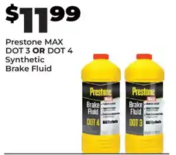 Advance Auto Parts Prestone max brake fluid offer