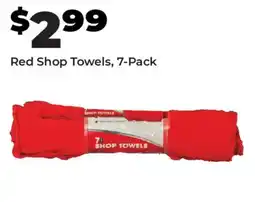 Advance Auto Parts Red Shop Towels offer
