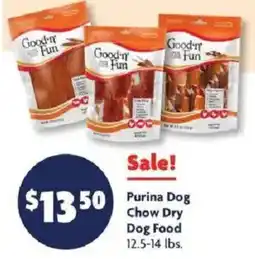 Family Dollar Purina Dog Chow Dry Dog Food offer
