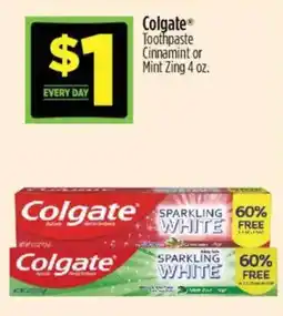 Dollar General Colgate toothpaste offer