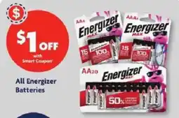 Family Dollar All Energizer Batteries offer