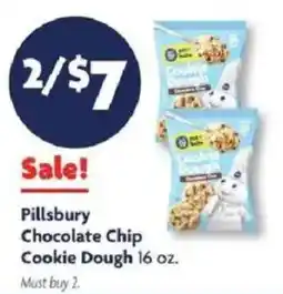 Family Dollar Pillsbury chocolate chip cookie dough offer