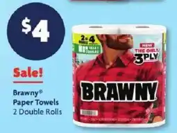 Family Dollar Brawny paper towels offer