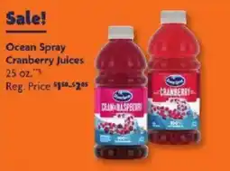Family Dollar Ocean Spray cranberry juices offer