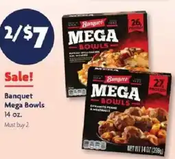 Family Dollar Banquet Mega Bowls offer