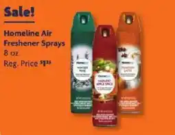 Family Dollar Homeline air freshener sprays offer